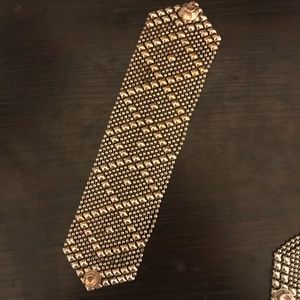 Liquid Metal by Sergio Gutierrez mesh bracelet